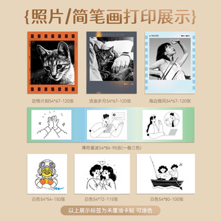 精臣B21Pro高清版照片打印机300dpi家用小型黑白照片相片爱豆小卡图片简笔画手账贴纸家用手持蓝牙图像打印机