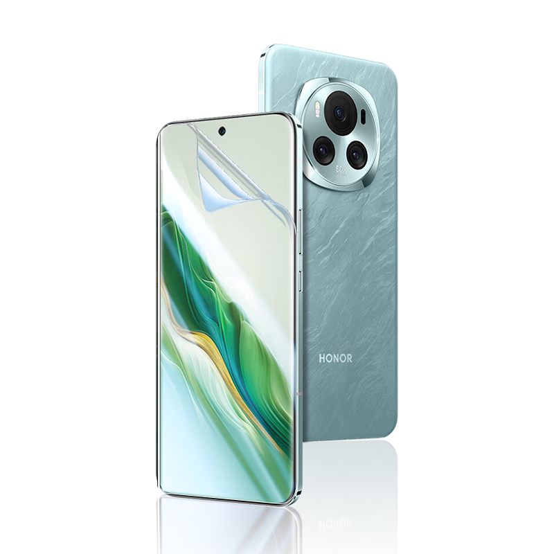 朗菱【2片】适用红米k80手机膜高清水凝膜Redmi k80非钢化软膜曲面全覆盖超薄防摔保护膜