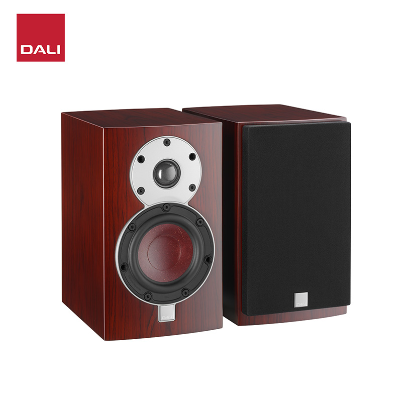 【丹麦-功放套装】DALI/达尼皇太子6 6se书架HIFI音响 红柚木色