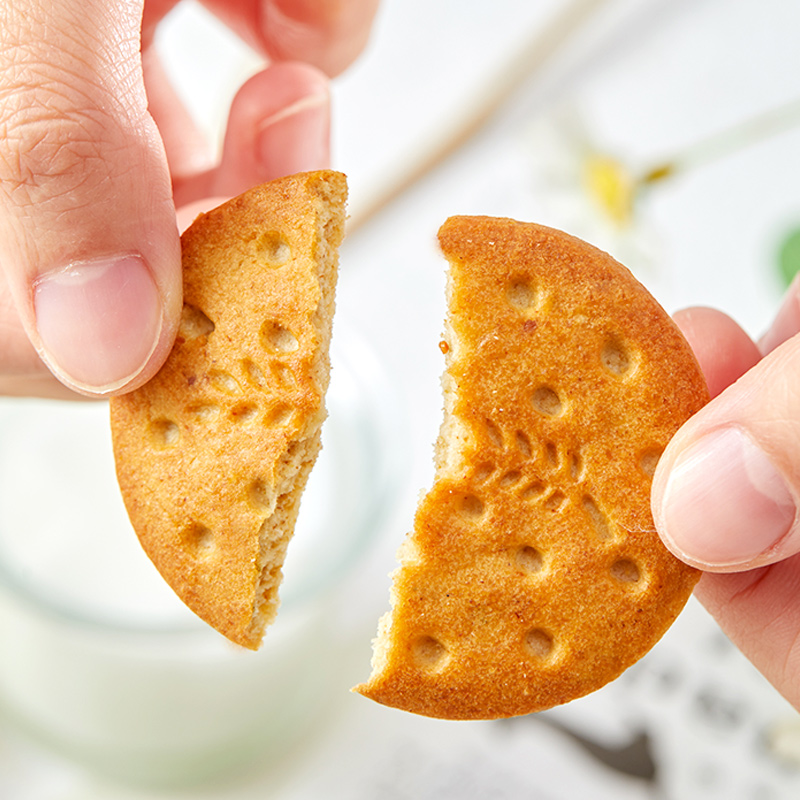 谷悦园木糖醇猴头菇饼干0添蔗糖零食糖尿人食品营养早餐