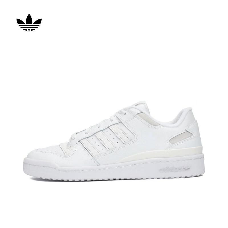 阿迪达斯adidas 三叶草中性FORUM LOW休闲鞋 IH7828 36