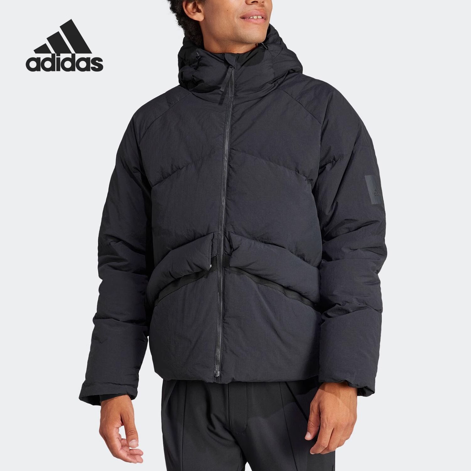 Adidas/阿迪达斯冬季男子时尚保暖运动羽绒服IK3156