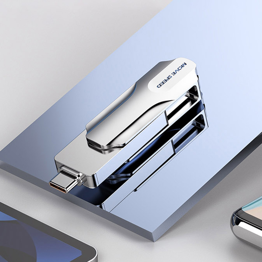 USB3.1手机电脑双接口金属高速U盘