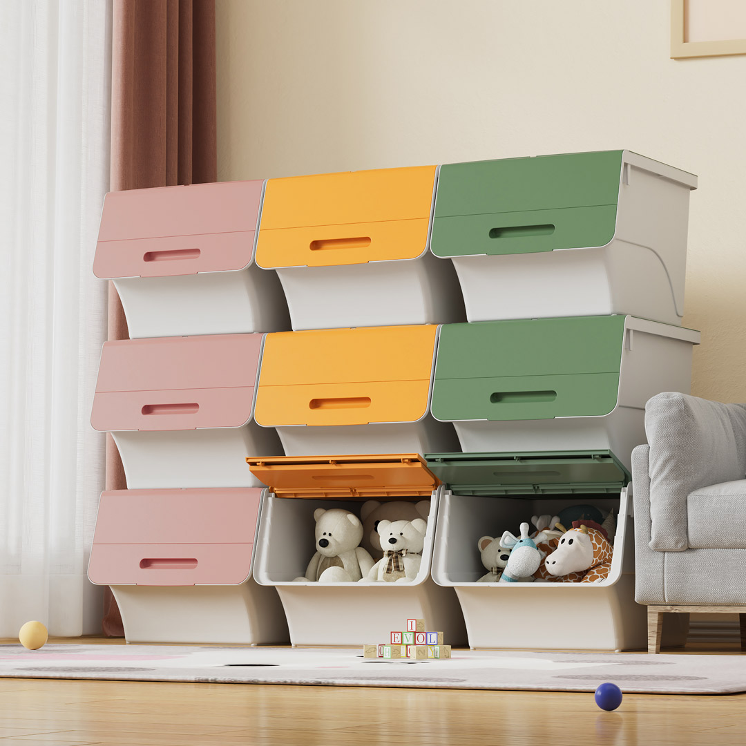 JEKO 大号翻盖式整理收纳箱