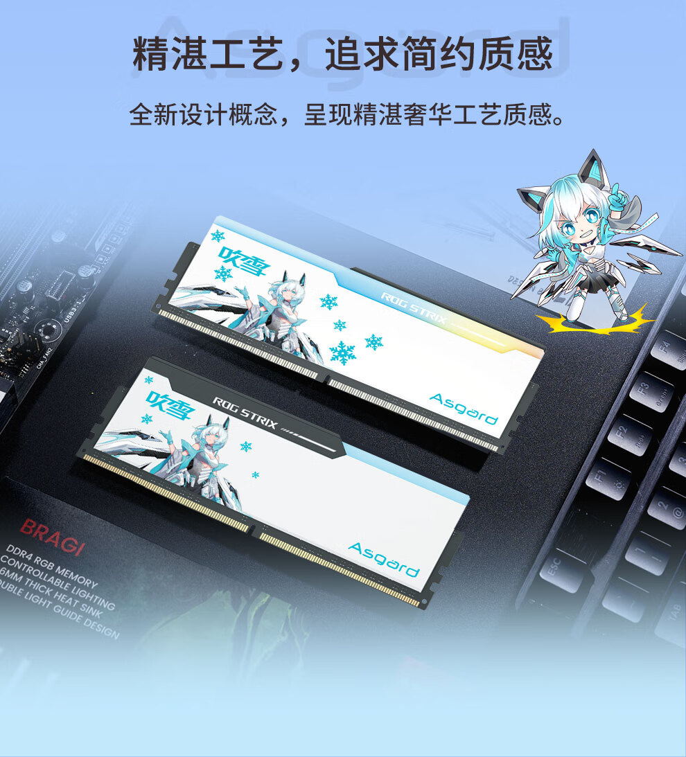 Asgard DDR5 6400MHz 32GB ROG Strix 吹雪コラボ｜Yahoo!フリマ（旧
