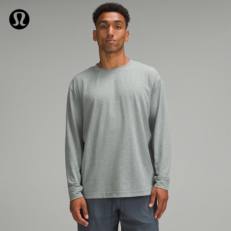 lululemon丨Relaxed Fit 男士训练宽松剪裁长袖 T 恤 L3DIFS