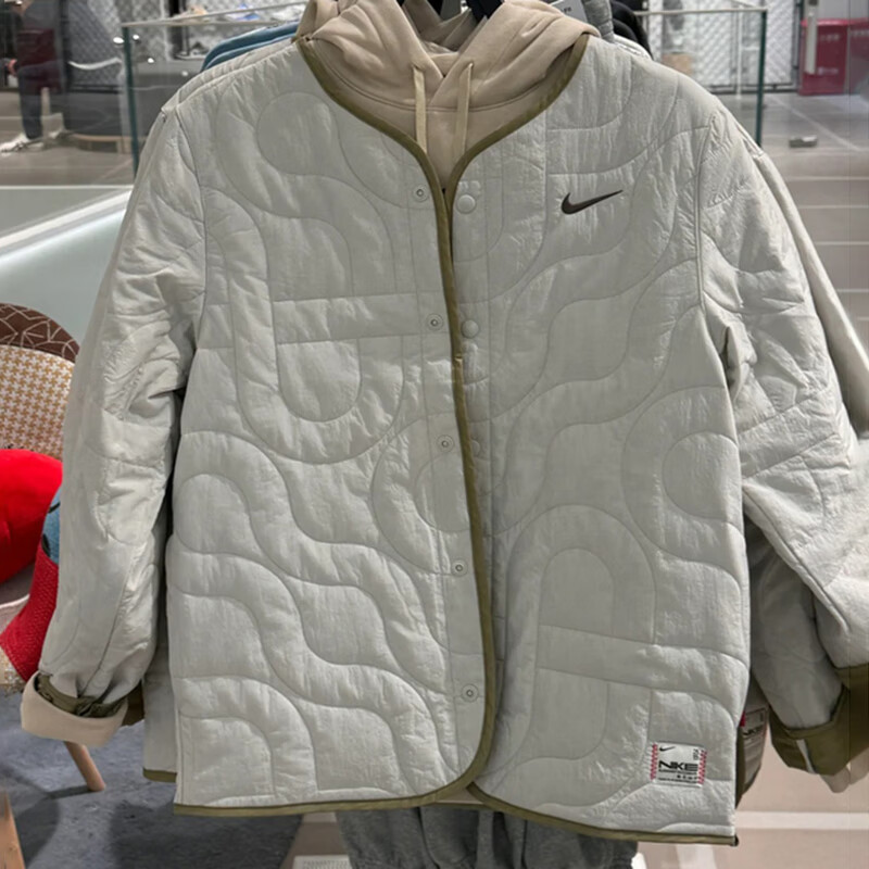 耐克（NIKE）棉服男装2025春季新款运动服轻薄男士夹克外套棉衣HV8204-072