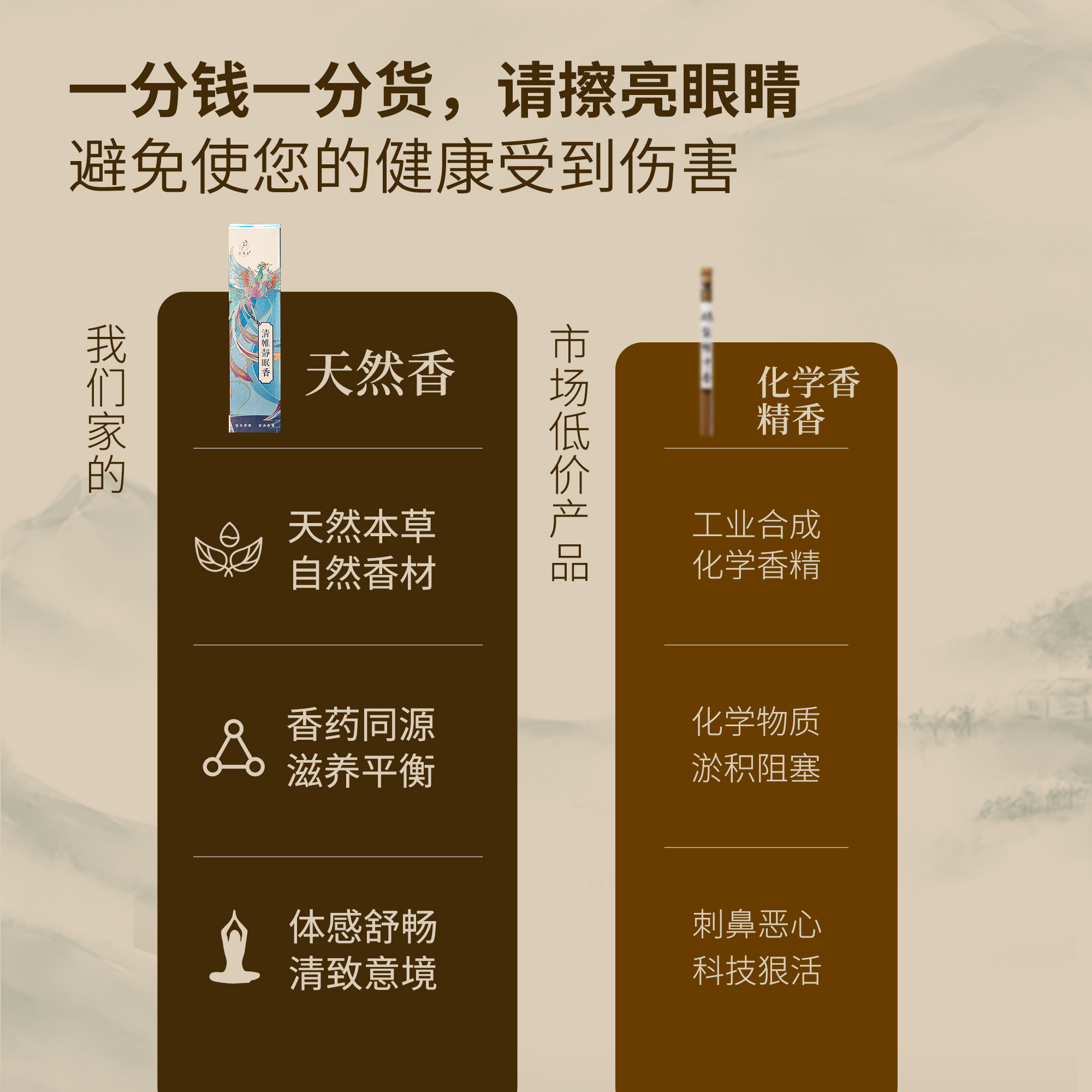 芝馨昌鹅梨帐中香天然线香檀香海南沉香古法合香熏卧室内家用持久