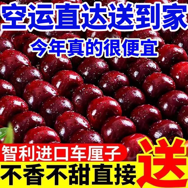 智利车厘子桑提娜JJJ级新鲜水果樱桃