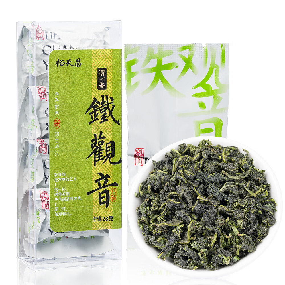 裕天昌【特选一级·尊贵臻品】茶叶乌龙茶安溪铁观音清香型