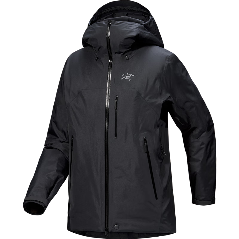 ARC'TERYX始祖鸟 BETA INSULATED JACKET GORE-TEX 防水 女子 保暖棉服 BLACK/黑色 XS