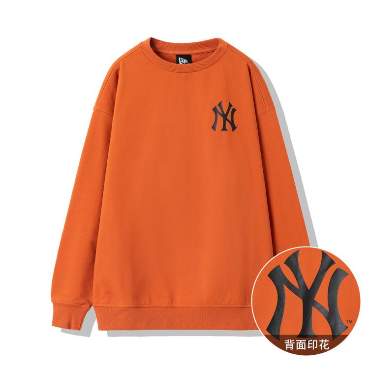 秋冬MLB NY/LA印花卫衣男款女款休闲百搭圆领卫衣潮