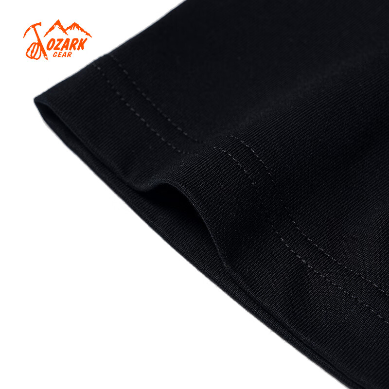 奥索卡 OZARK GEAR户外短袖T恤男 2024夏季新款纯棉男短袖运动T恤 339102