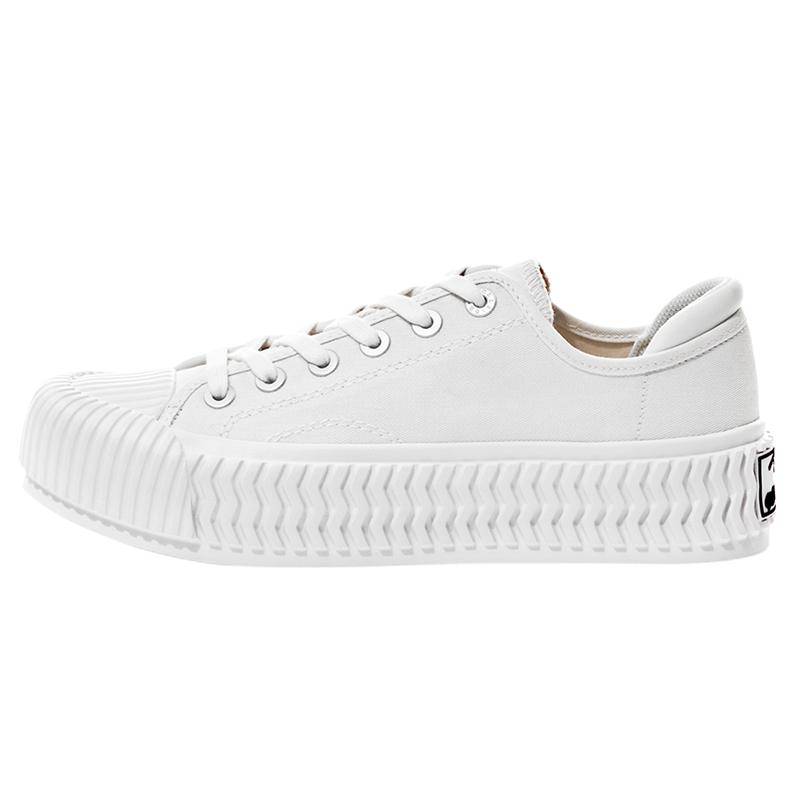 【轻食系列】excelsior饼干鞋 增高板鞋小白鞋女厚底帆布鞋男