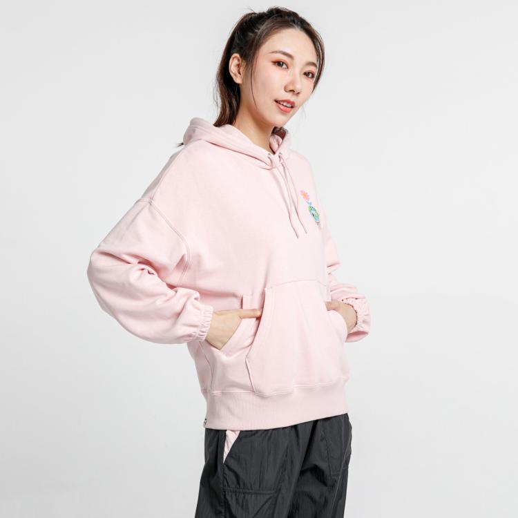 棉质毛圈恒温连帽卫衣女秋冬套头休闲运动女装上衣
