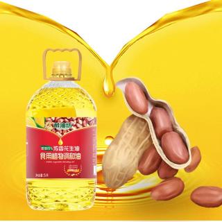 醇U工坊 醇油坊浓香花生油调和油5L