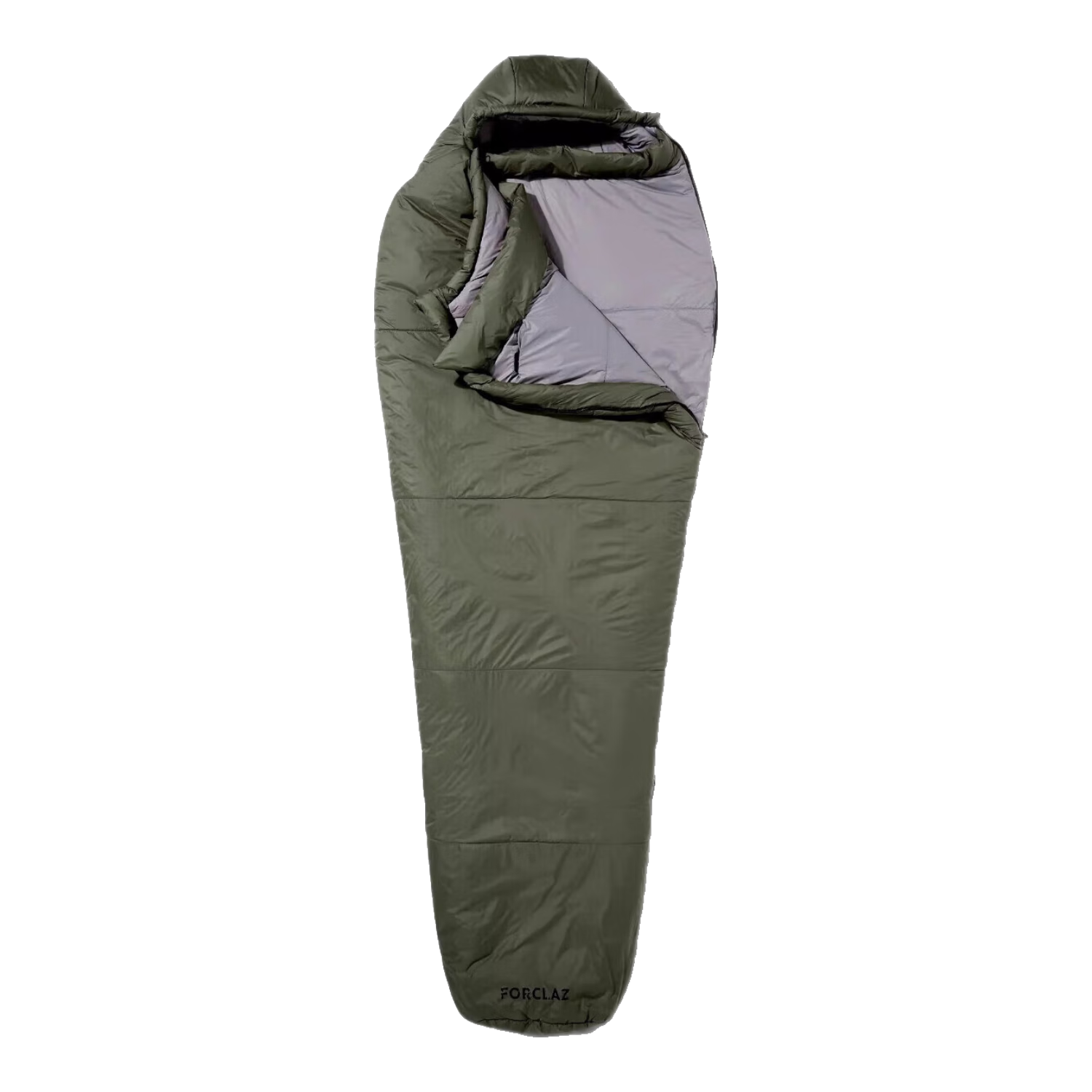 迪卡侬（DECATHON）睡袋木乃伊MT500带帽露营保暖学生办公室午休午睡徒步0°C-4844299