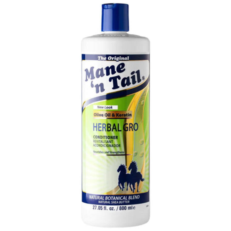美国箭牌（Mane 'n Tail）草本护发素无硅油男女士护发素 柔顺蓬松改善毛躁800ml/瓶