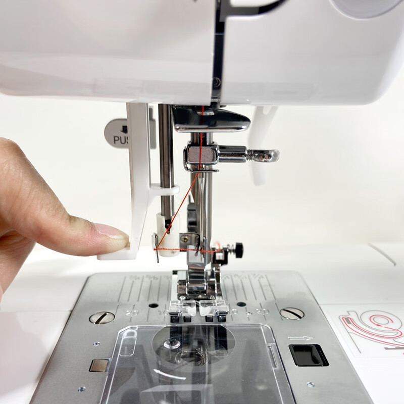 JUKI重机90H家用电子台式多功能缝纫机197线迹吃厚薄锁边 带扩展板