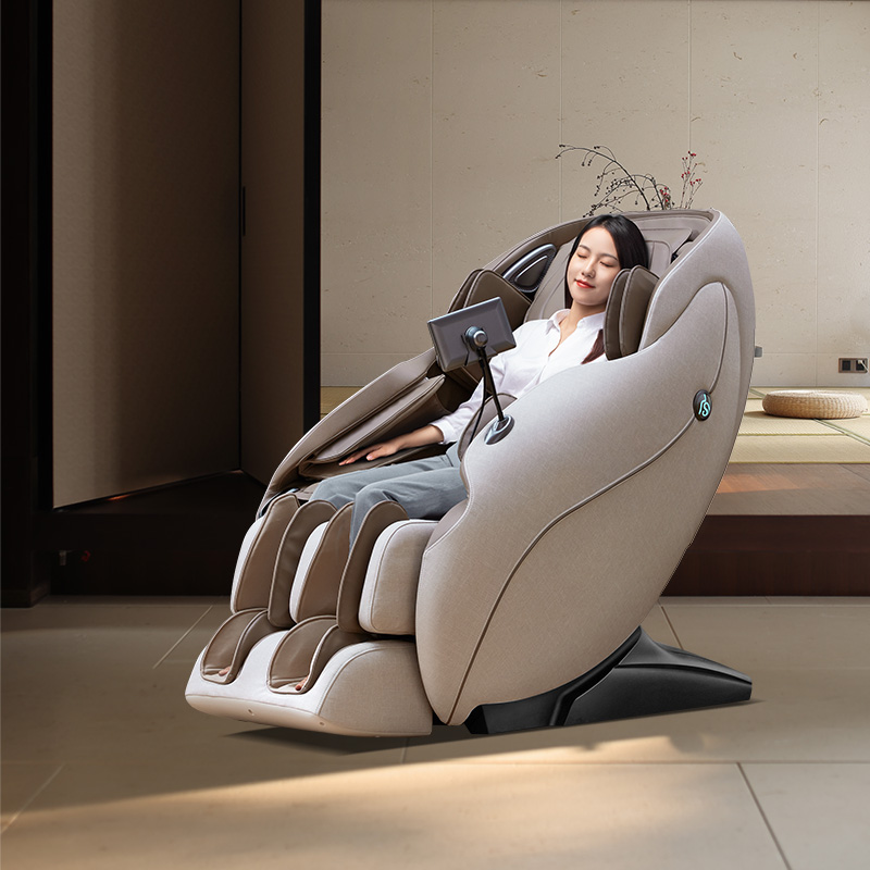 日本宫和按摩椅家用全身豪华全自动太空舱多功能智能沙发3208PRO 樱木棕（年度）