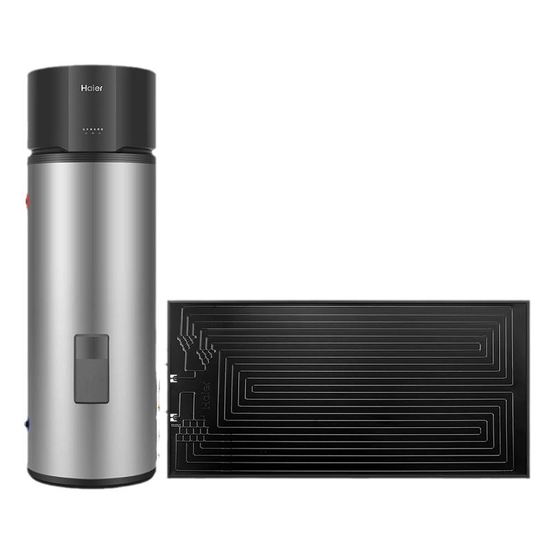 海尔新式太阳能家用热水器太空能光电一体机热泵空气能265升GD3