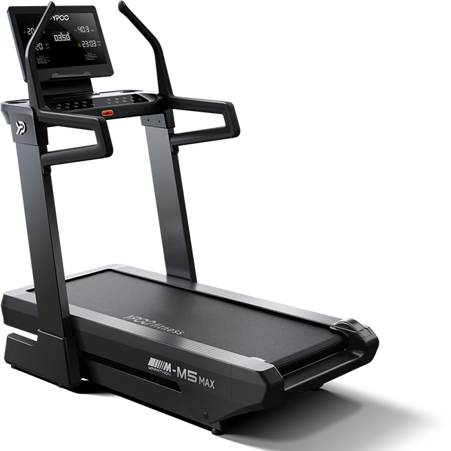 易跑YPOO马拉松跑步机家庭用爬坡度高端健身房减震智能运动器材M5 MAX MAX马拉松登山款-LED屏/52档坡度