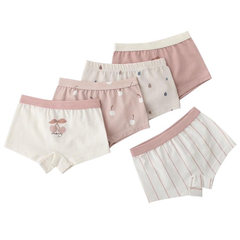 宝宝内裤春秋季男童三角裤女童平角裤婴幼儿四角短裤四季儿童底裤