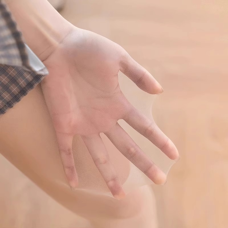 觅橘5双装薄荷曼波丝袜美肤袜女薄款光腿袜裸腿显瘦自然夏季