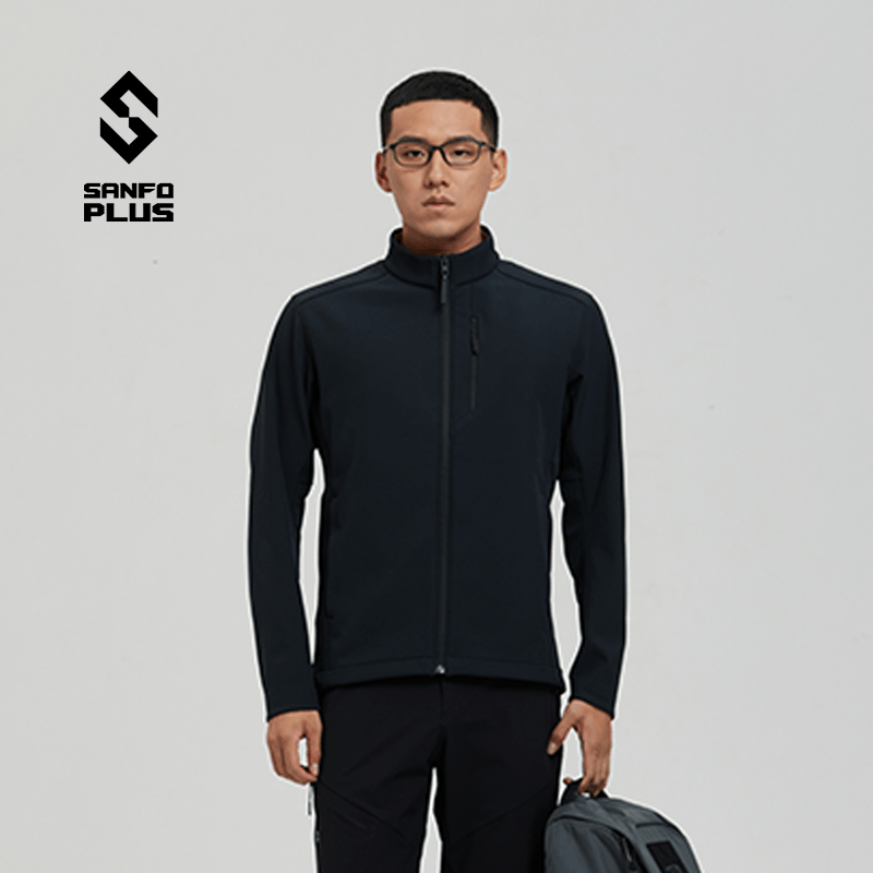  SANFO PLUS 立领设计 男士软壳夹克