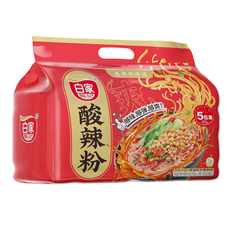  白家陈记 酸辣爽口 重庆酸辣粉  袋装