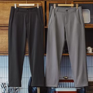 PLUS会员：马登 基础极简 美式时尚百搭空气感 easypants薄款 休闲裤 男款