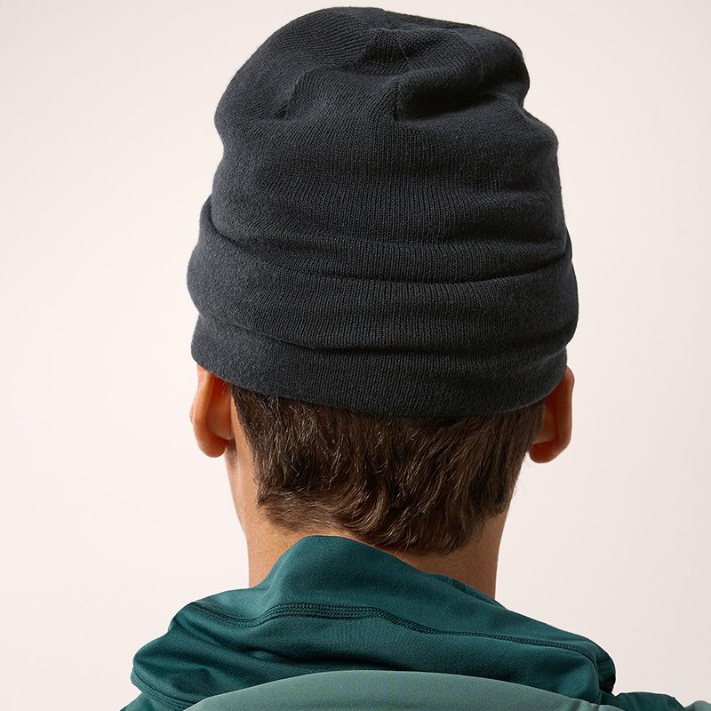 ARC'TERYX始祖鸟EMBROIDERED BIRD TOQUE王一博毛线帽针织帽7562