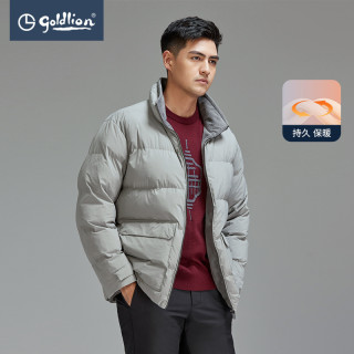 金利来 秋冬季男士棉服保暖舒适时尚商务休闲外套男款棉衣