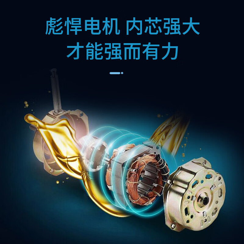 华生落地扇台地两用电风扇大风力商务扇家用电风扇工厂宿舍强力风扇 4档强风 14寸商务扇