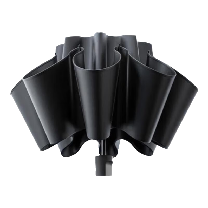 京东京造 黑武士 雨伞 反向手动伞晴雨两用男士雨伞加固8骨