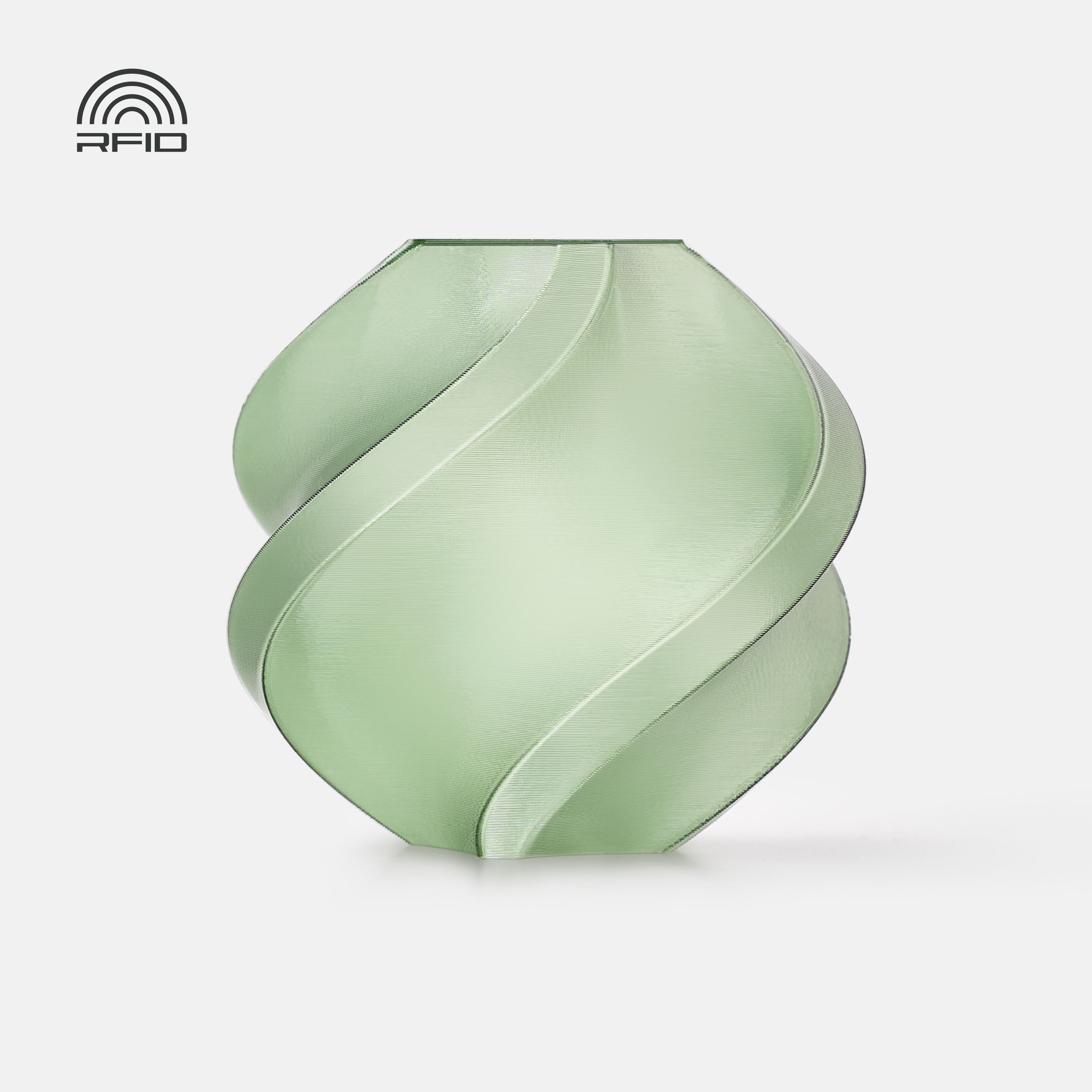 拓竹3D打印耗材PETG Translucent半透明多色可调透光度防水抗晒不易翘曲RFID智能识别1kg线径1.75mm含料盘