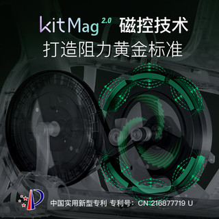 Keep动感单车专业版C1+自发电 家用健身车单车健身器材款