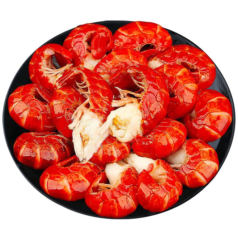 尚致龙虾尾特大号冷冻小龙虾尾鲜活现剥虾球单冻虾尾 大号虾尾  固态物≥85%