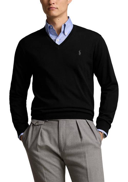 Ralph Lauren Washable Wool V Neck Sweater