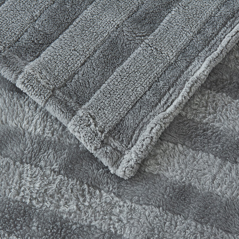 三利毛毯床上盖毯办公室午睡学生宿舍儿童法兰绒毯子 100*120