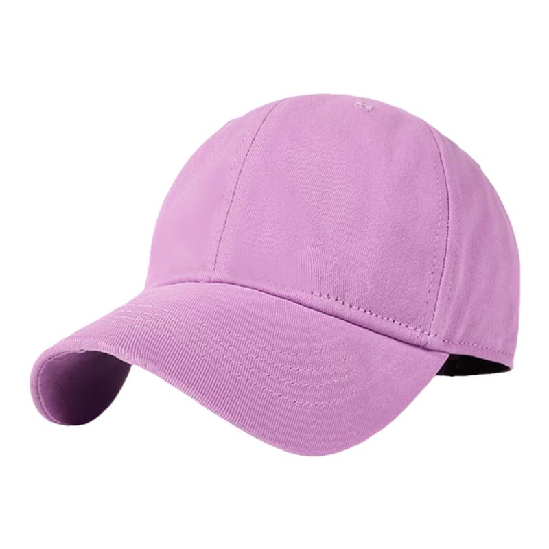 CACUSS棒球帽子女士秋季时尚纯棉破洞休闲百搭鸭舌帽潮男户外