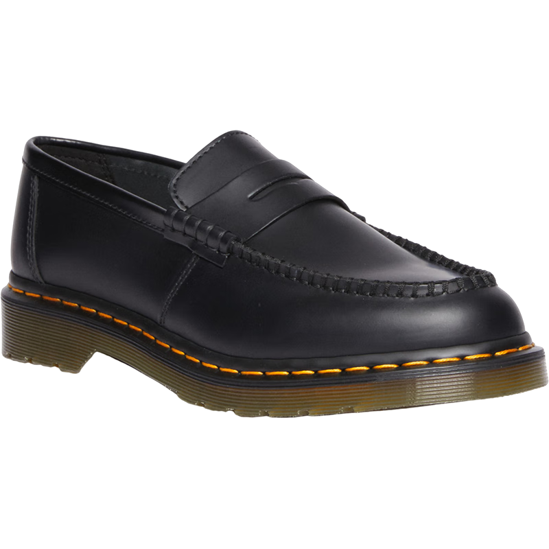 马丁（马汀博士 Dr.Martens）Penton英伦男女春夏舒适一脚蹬光面皮乐福皮鞋