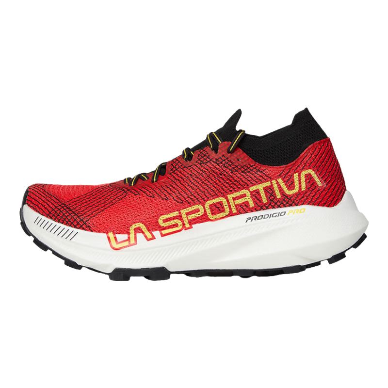 LA SPORTIVA越野跑鞋 破九Pro 男女款户外长距离越野跑 Prodigio Pro 黑/黄 【建议拍大1码】 46