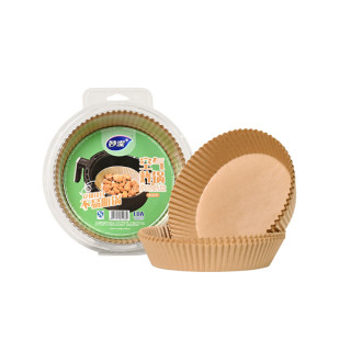 妙潔 妙洁空气炸锅纸垫家用食品级耐高温硅油纸烘焙烤箱工具圆形