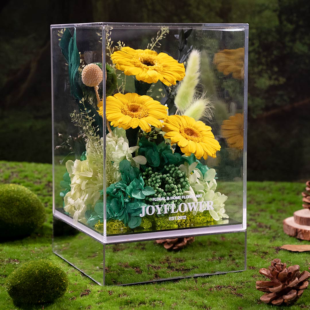 joyfower向日葵永生花摆件