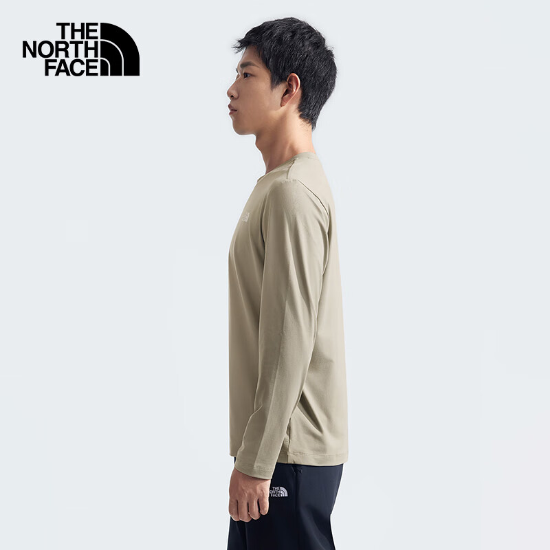 北面（The North Face）长袖T恤吸湿UPF防晒户外24秋季上新|89ZY