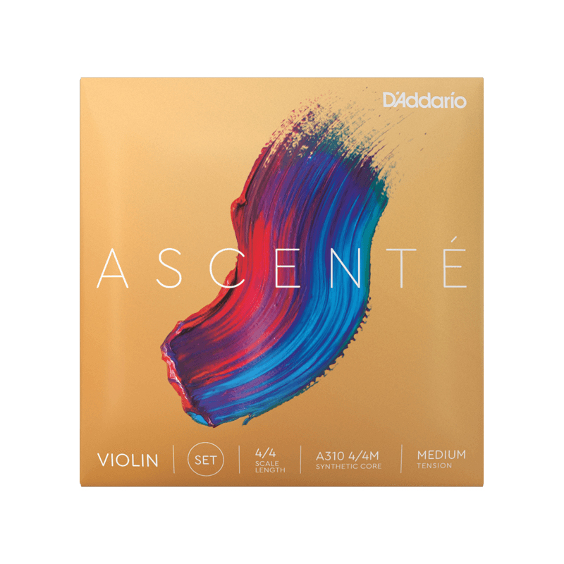 ASCENTE 艾声特小提琴弦 达达里奥美国 A310 4/4 至 1/16尺寸