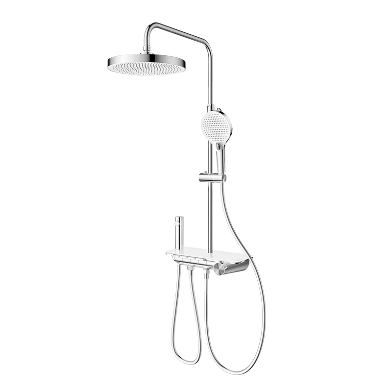 松下恒温淋浴花洒套装增压可升降琴键全铜花洒E8