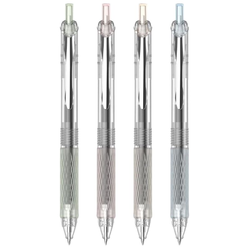 贝发 0.5mm 子弹头刷题笔速干耐用顺滑按动笔 ins高颜值签字笔 轻雅按动中性笔