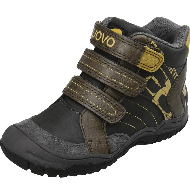 UOVO儿童鞋子男童鞋2025春秋季中小童运动鞋高帮休闲鞋韩版潮